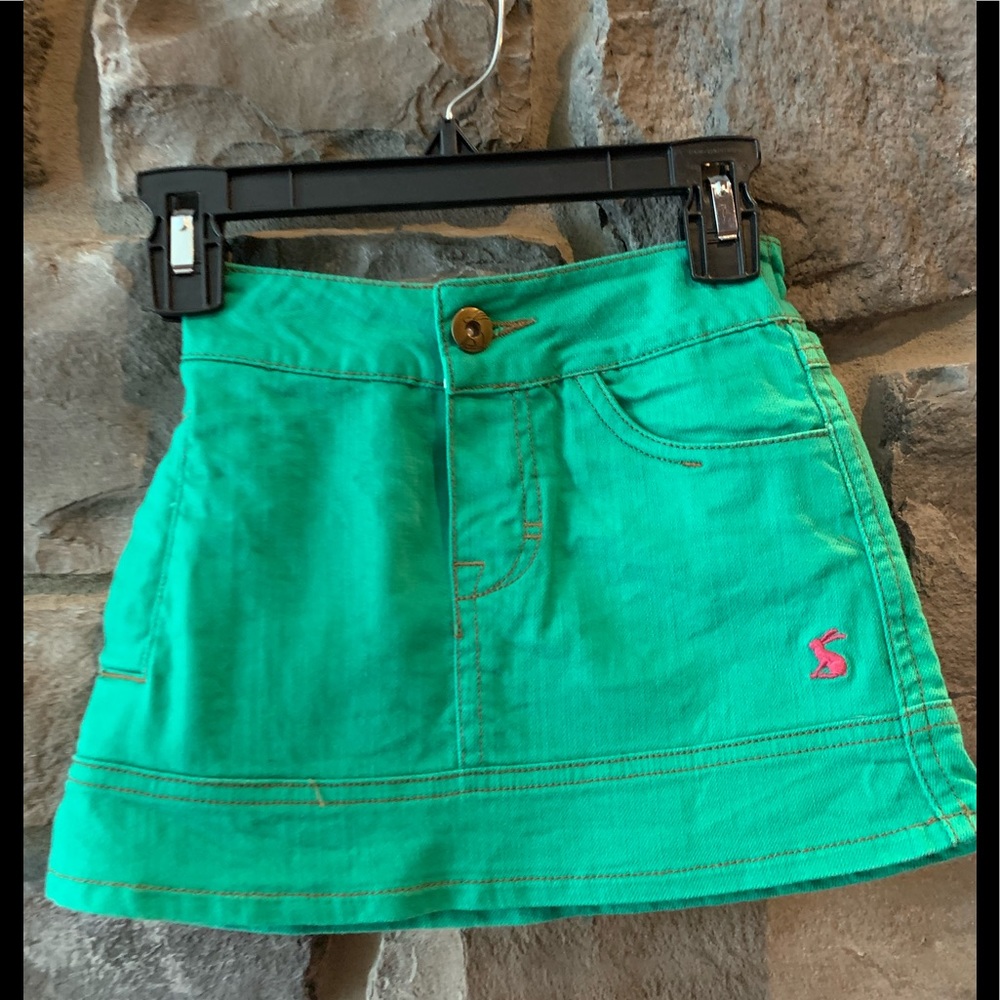 A beautiful girl’s skirt